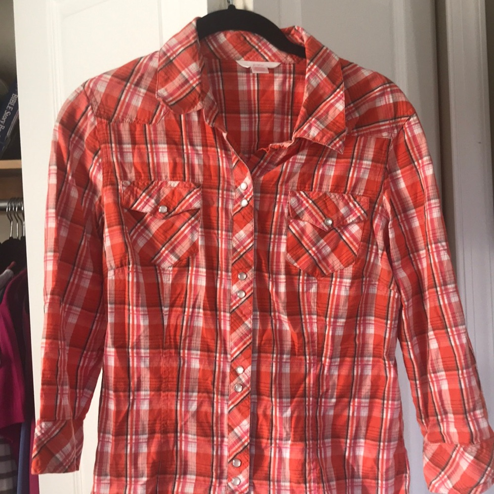 Arizona 3/4 sleeve flannel  4/20🌺